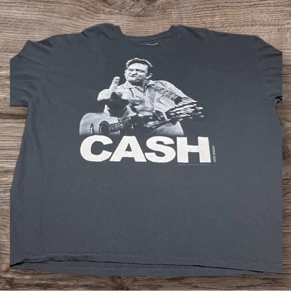 Johnny Cash tour shirt men’s size 2XL - Picture 1 of 6